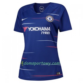 Koszulka Chelsea Damska Domowe Koszulki Piłkarskie 2018-2019 Krótki Rękaw